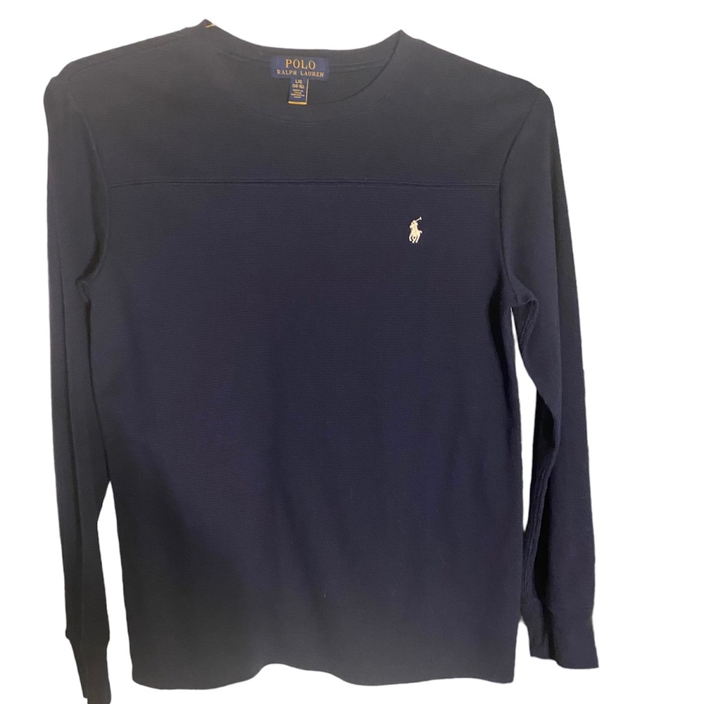 Polo Ralph Lauren blue shirt, excellent condition, size L 12